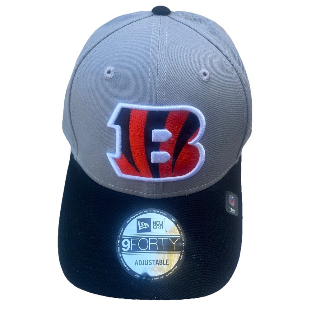 Cincinnati Bengals New Era Men's Black Orange 9FORTY Hat Cap NWT‎